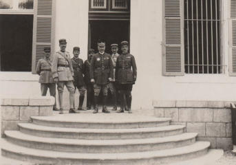 Sidi bel-Abbès novembre 1930. Visite du général Bricard
