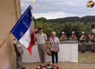 le 4 juin 2014 une sobre et belle crmonie, comme seule la Lgion trangre sait les faire, sest tenue devant la tombe du colonel de Chabrires,  la chapelle de Saint-Ferrol.