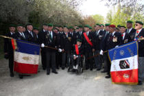 La Garde Adhmar 14 avril 2012. Hommage au commandant de Saint-Marc