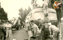 1er REP 1959 - Dpart vers le centre de rforme de Sidi-Bel-Abbs.