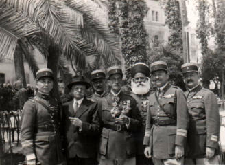 Sidi bel-Abbs avril 1934. Dpart du colonel Nicolas affect  Oran