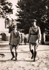 Le gnral Rollet et le colonel Maire. Oran le 16 juillet 1932 